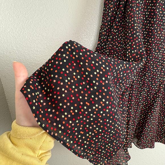 Coldwater Creek Size PXL Reversible Midi Skirt Elastic Stretch Waist Dual Sided - Picture 7 of 11